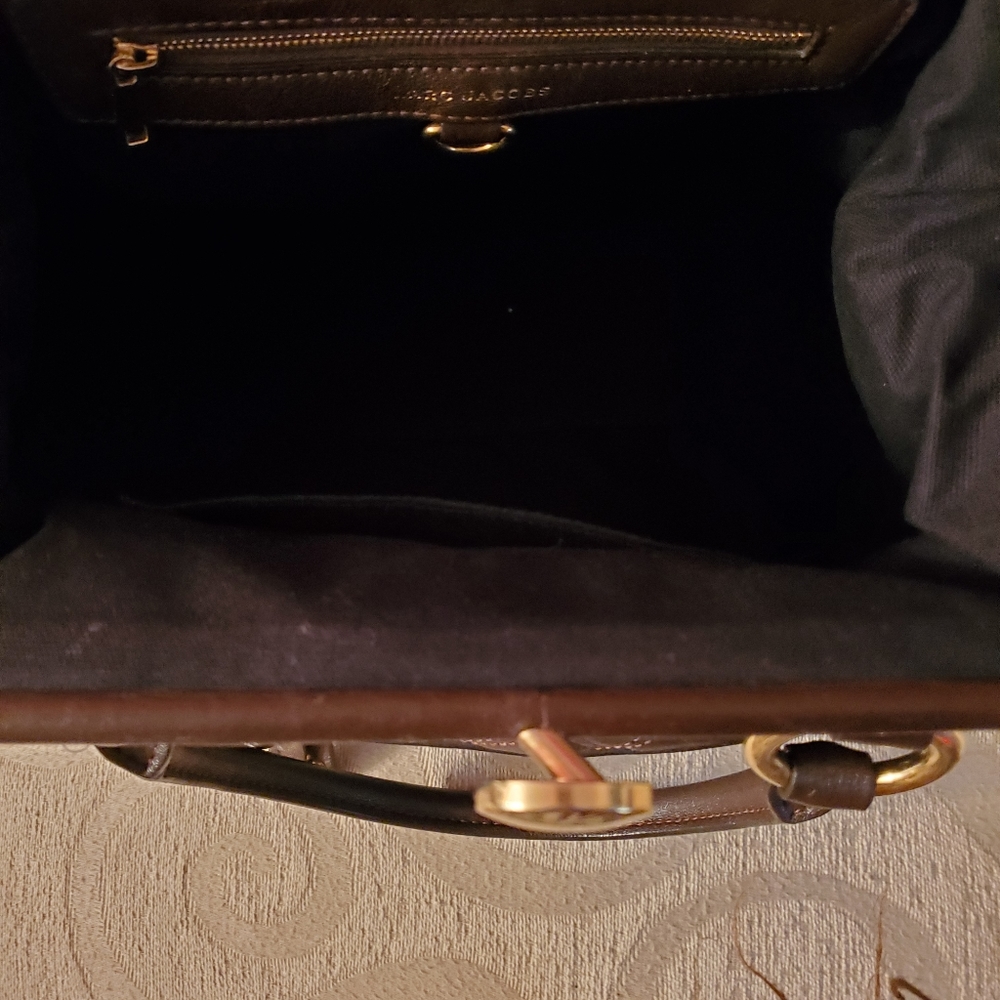 Marc Jacobs Dark Brown Purse w/ Wallet - Picture 7 of 7